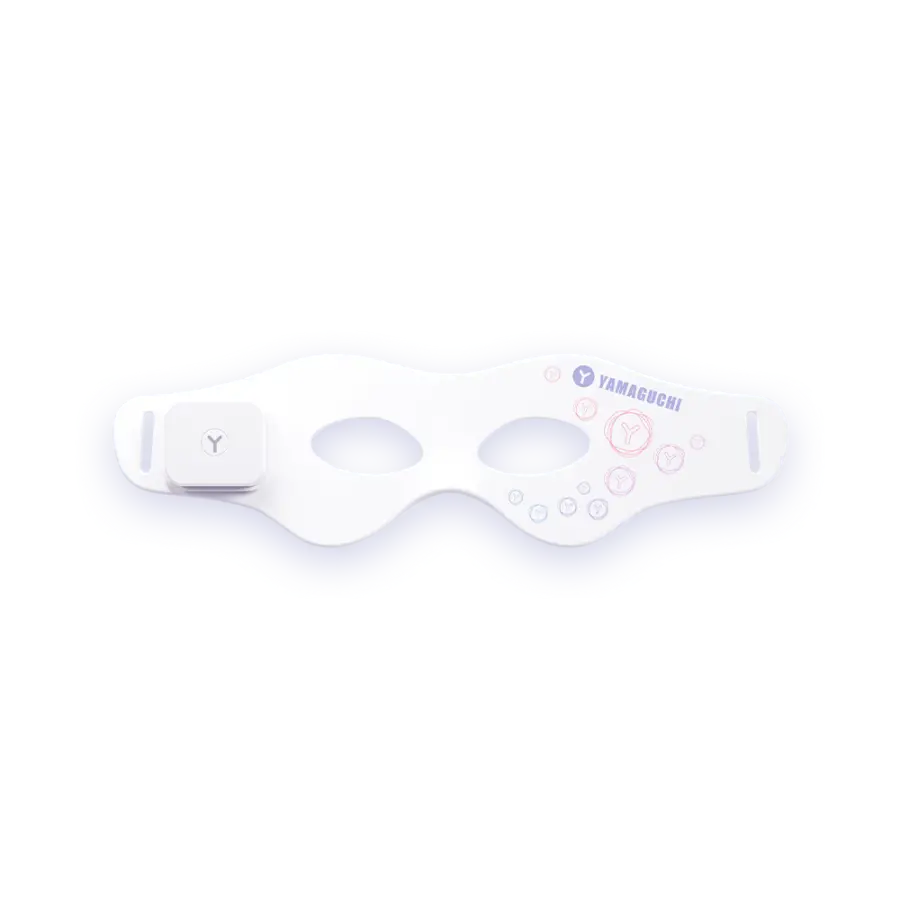 Силиконовая маска для фотоомоложения кожи вокруг глаз Yamaguchi LED Light Eye Mask
